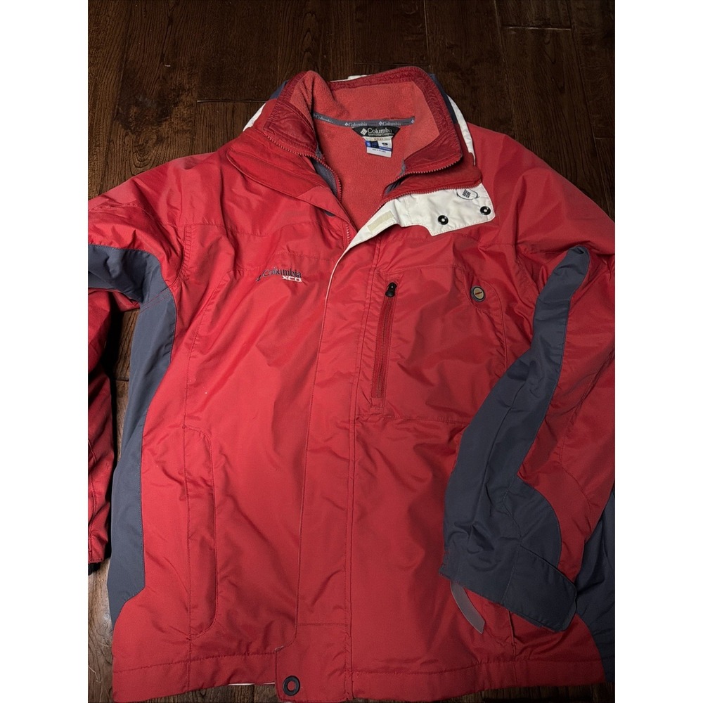 Columbia Men's‎ Large XCO Jacket Red/Grey